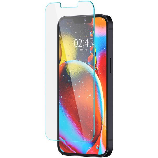 Spigen Protection d'écran en verre trempé GLAStR Fit + Applicator iPhone 14 / 13 / 13 Pro