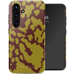 Selencia Coque arrière Vivid avec MagSafe Samsung Galaxy S25 - Moo'd Olive Dust