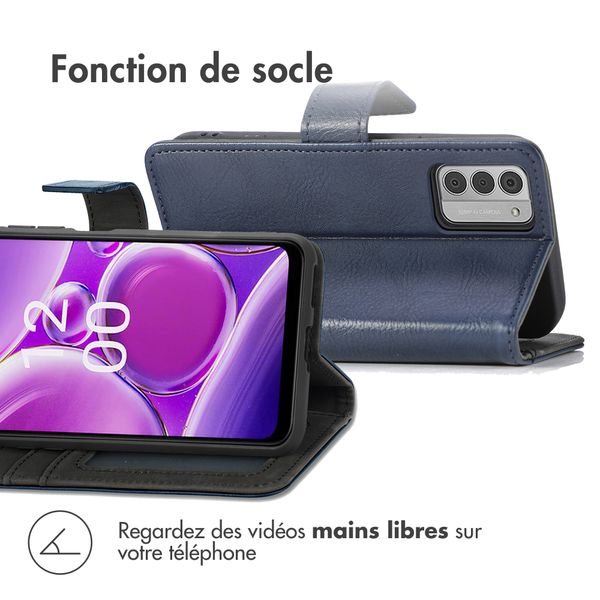 imoshion Étui de télephone portefeuille Nokia G42 - Bleu foncé