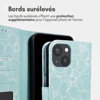 imoshion Étui de télephone portefeuille Design Apple iPhone 13 - Botanica