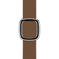 Apple Leather Band Modern Buckle Apple Watch Series 1 á 9 / SE (38/40/41 mm) | Series 10 (42 mm) - Taille S - Brun