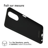 imoshion Coque Couleur Oppo A58 (4G) - Noir