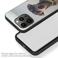 Concevez votre propre coque en gel Apple iPhone 13 Pro - Noir