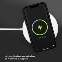 Accezz Coque Liquid Silicone Apple iPhone Xr - Noir