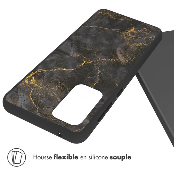 imoshion Coque Design Samsung Galaxy A33 - Black Marble