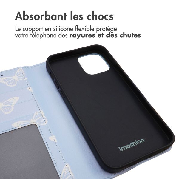 imoshion ﻿Étui de téléphone portefeuille Design iPhone 12 (Pro) - Butterfly