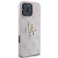 Guess Coque 4G Metal Logo iPhone 16 Pro - Rose