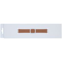 Apple Leather Band Modern Buckle Apple Watch Series 1-9 / SE - 38/40/41 mm / Series 10 - 42 mm - Taille M - Brun