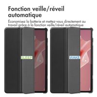 imoshion Coque tablette Trifold Lenovo Tab P12 - Noir