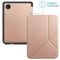 imoshion Étui de liseuse portefeuille Pliable Kobo Clara Colour / BW - Rose Doré