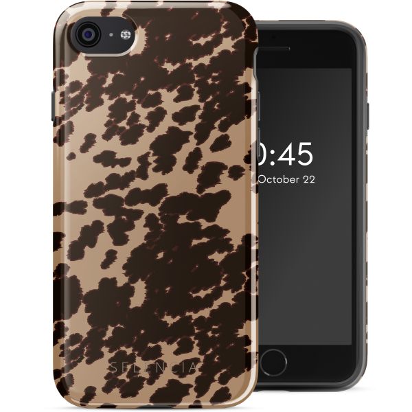 Selencia Coque arrière Vivid Tough iPhone SE (2022 / 2020) / 8 / 7 - Country Moo'd