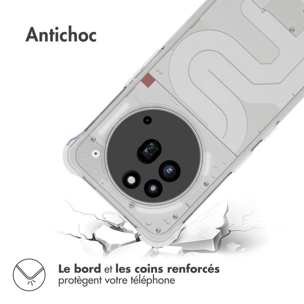 imoshion Shockproof Case Nothing Phone (3a) Pro - Transparent