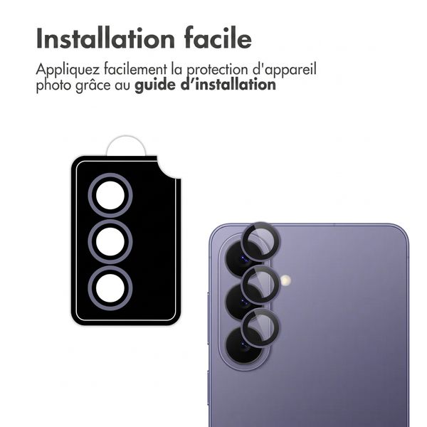 imoshion Lot de 2 protections d'objectif de caméra Samsung Galaxy S26 / S26 Plus - Cobalt Blue