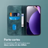 imoshion Étui de téléphone portefeuille Slim Xiaomi Redmi Note 15 Pro (5G) - Vert