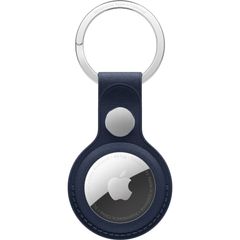 Apple Porte-clés en tissage fin AirTag - Bleu foncé