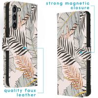 imoshion Coque silicone design Samsung Galaxy S23 Plus - Glamour Botanic