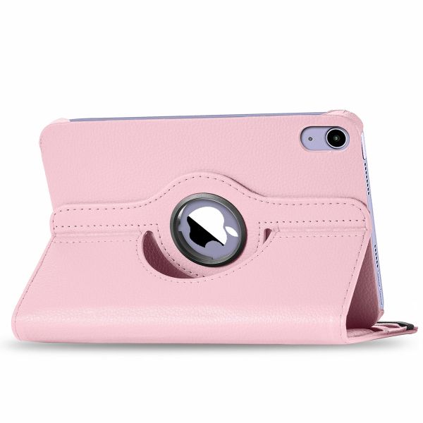 imoshion Coque tablette rotatif à 360° iPad 10 (2022) 10.9 pouces - Rose