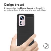 imoshion Coque Brushed Xiaomi 12 Pro - Noir