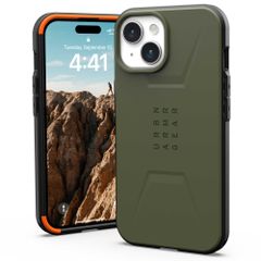 UAG Coque Civilian MagSafe iPhone 15 - Olive Drab