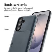 imoshion Coque arrière avec porte-cartes Samsung Galaxy S26 - Bleu foncé