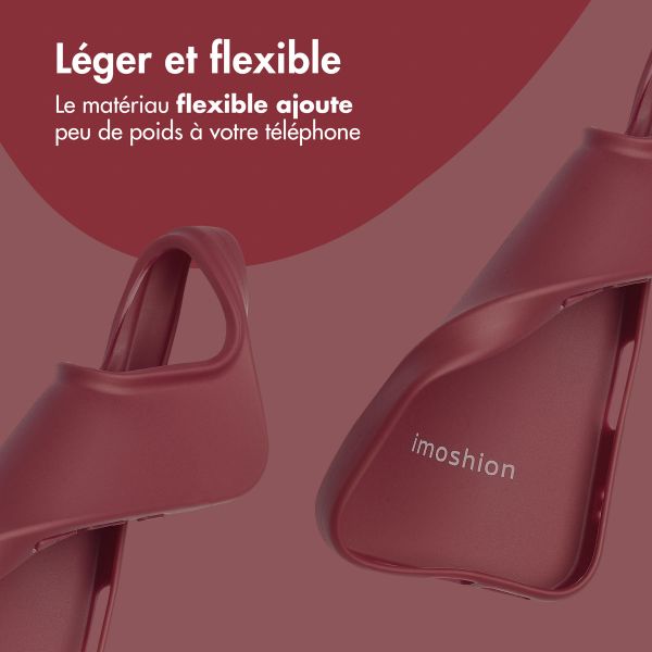 imoshion Coque Couleur Apple iPhone 16 Pro - Wine Red