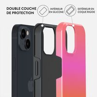 Burga Coque arrière Tough iPhone 15 - Sunset Club