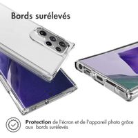 imoshion Coque Rugged Air Samsung Galaxy S22 Ultra - Transparent