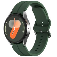 imoshion Bracelet en silicone Samsung Galaxy Watch 7 (40 & 44mm) / Watch 6 (Classic) / 5 40mm & 44mm / 5 Pro / Watch 4 (Classic) / Watch FE - Vert foncé