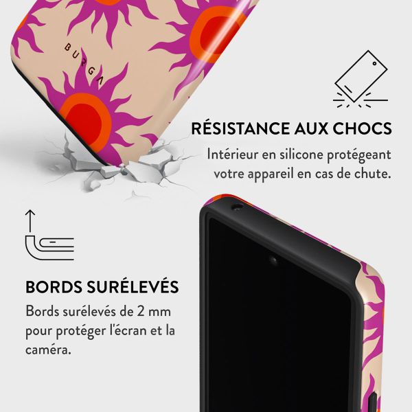 Burga Coque arrière Tough Google Pixel 7 - Sunset Glow