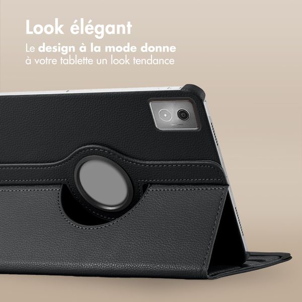 imoshion Coque tablette rotatif à 360° Lenovo Idea Tab - Noir