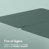 imoshion Magnetic etui de téléphone portefeuille Apple iPad Pro 11 (2025) M5 / (2024) M4 - Vert foncé