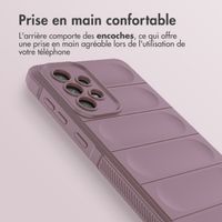 imoshion Coque arrière EasyGrip Samsung Galaxy A33 - Violet