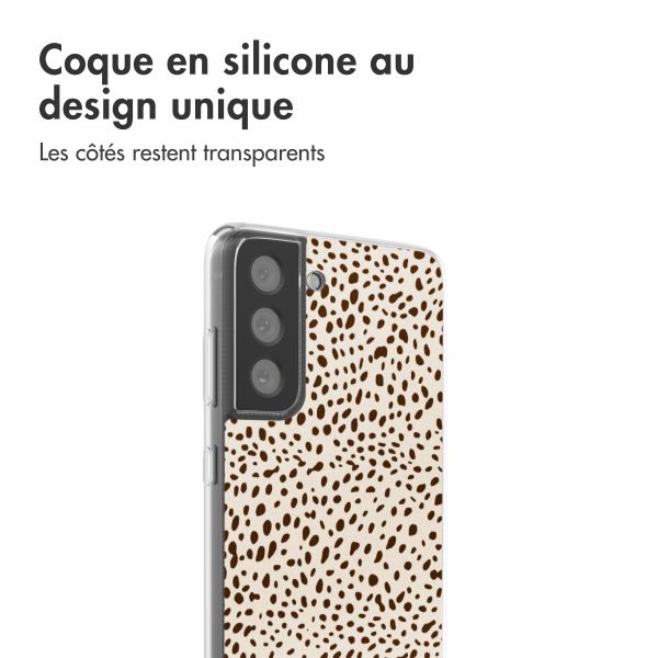 imoshion Coque design pour Samsung Galaxy S21 FE - Desert Dots