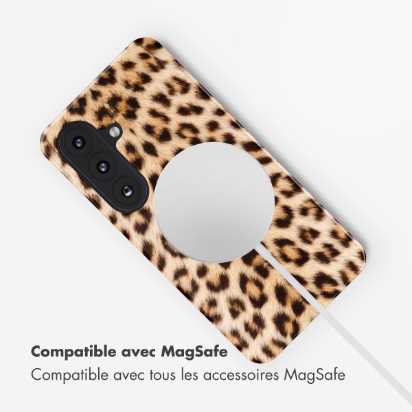 Selencia Coque arrière Vivid avec MagSafe Samsung Galaxy S26 - Wild Leo