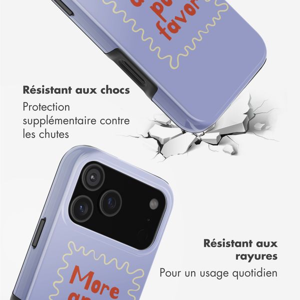 Selencia Coque arrière Vivid avec MagSafe Apple iPhone 17 Pro - More Amor