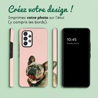 Concevez votre propre coque Tough Samsung Galaxy A53 - Blanc