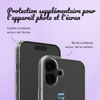 Coque personnalisée avec un nom iPhone 16 - Transparent