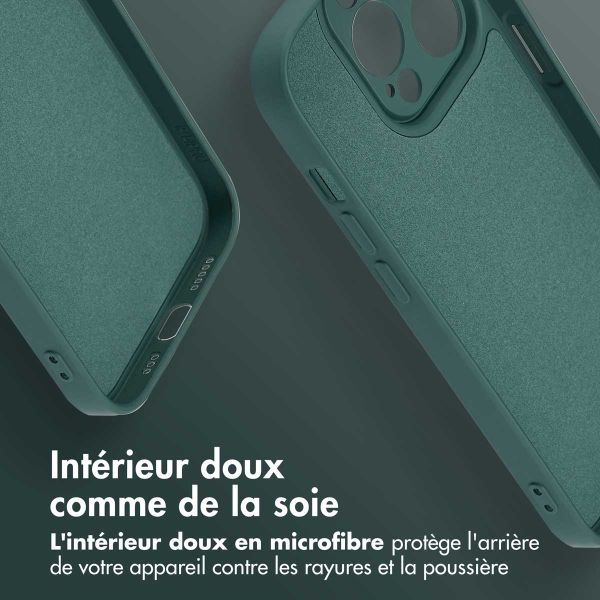 imoshion Coque Couleur avec MagSafe Apple iPhone 14 Pro - Vert foncé