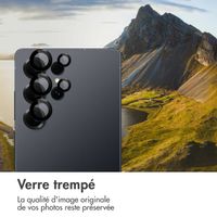 imoshion Lot de 2 protections d'objectif de caméra Samsung Galaxy S25 Ultra - Titanium Black