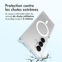 Accezz Coque arrière Xtreme Impact avec MagSafe Samsung Galaxy Z Fold 7 - Transparent