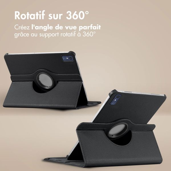 imoshion Coque tablette rotatif à 360° Lenovo Tab P12 - Noir