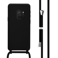 imoshion Coque en silicone avec cordon Samsung Galaxy S9 - Noir