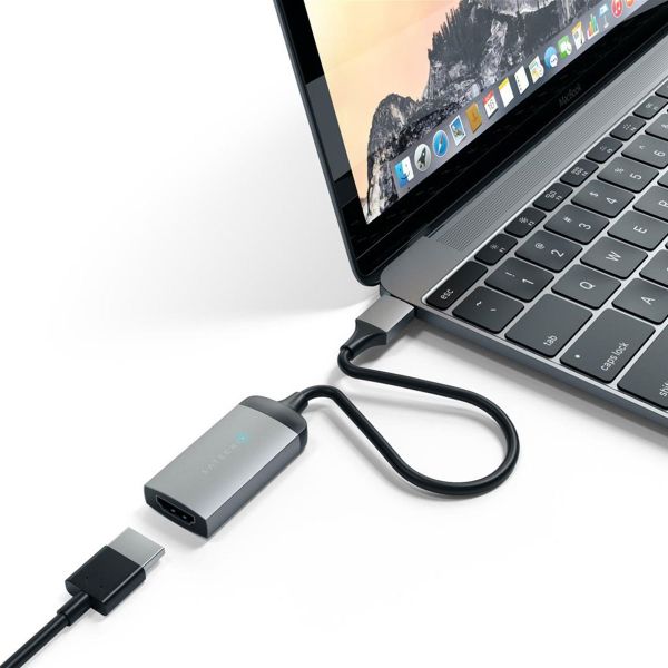 Satechi Adaptateur USB-C vers HDMI 4K - Gris sidéral