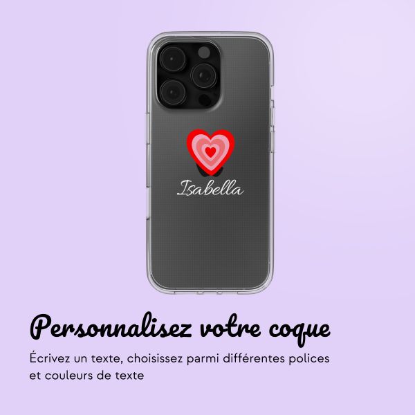 Coque avec votre propre photo et/ou texte Apple iPhone 16 Pro - Hartje