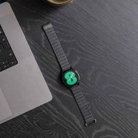 imoshion Bracelet en cuir magnétique  - Connexion universelle 20 mm - Noir