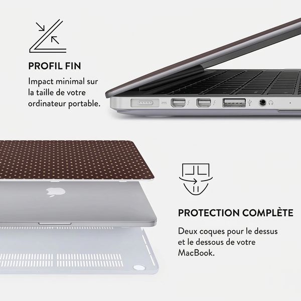 Burga Coque Rigide Apple MacBook Air 15 pouces (2023 / 2024 M3 / 2025 M4 / 2026 M5) - Sorry Busy