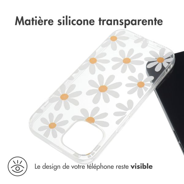 imoshion Coque Design iPhone 14 - Daisy flower