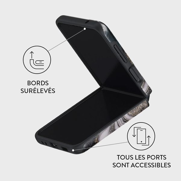 Burga Coque arrière Tough Samsung Galaxy Z Flip 4 - Magic Night