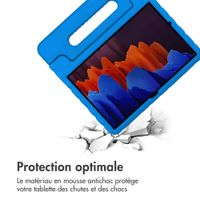 imoshion Coque kidsproof avec poignée Samsung Galaxy Tab S8 Plus / S7 Plus / S7 FE 5G - Bleu