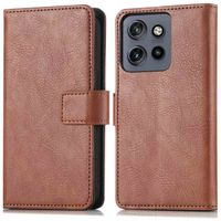 imoshion Étui de télephone portefeuille Motorola Thinkphone 25 / Motorola Edge 50 Neo / Edge 60 Neo - Marron
